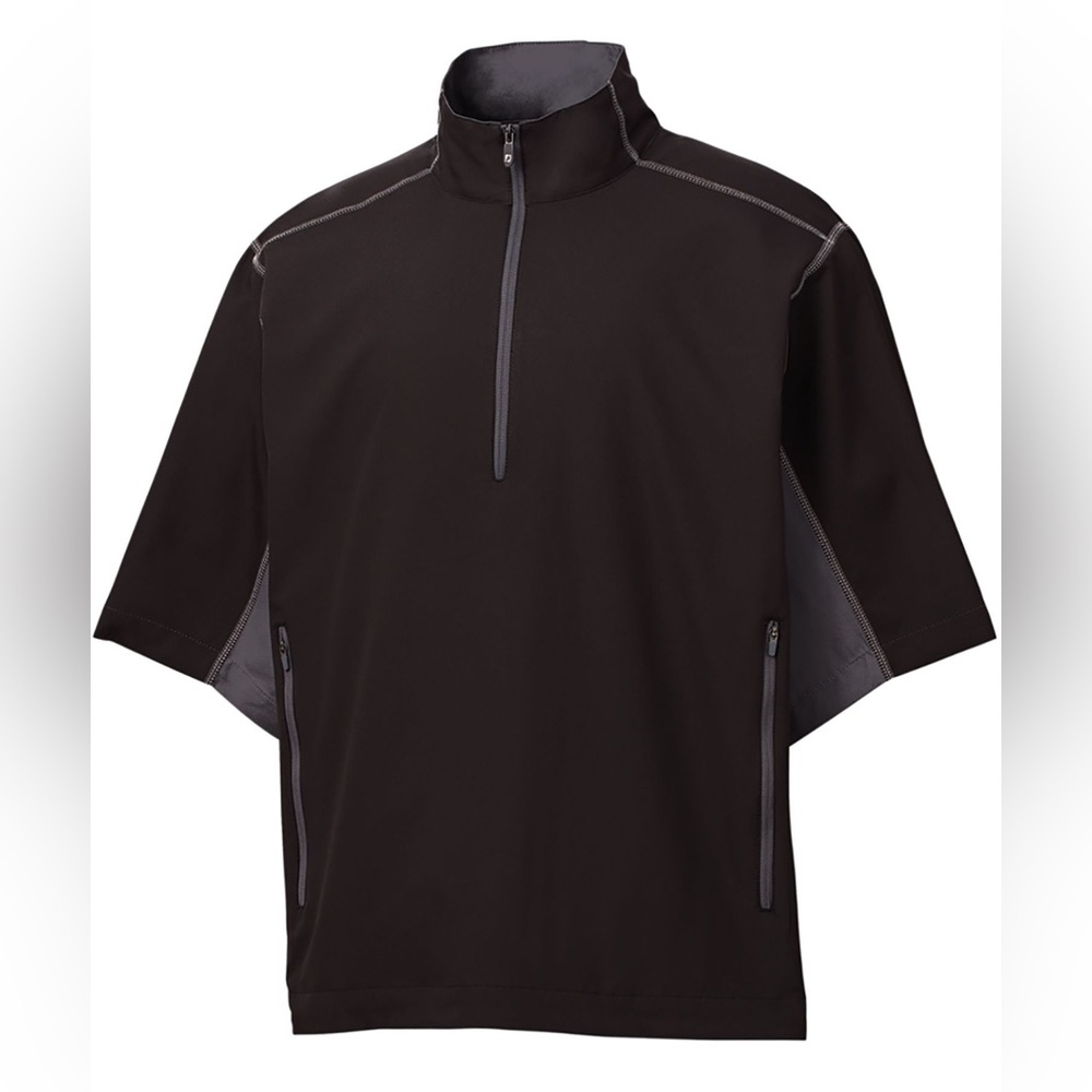 NWT FootJoy Men's Sport Short Sleeve Golf Windshirt, standard fit windshirt, S